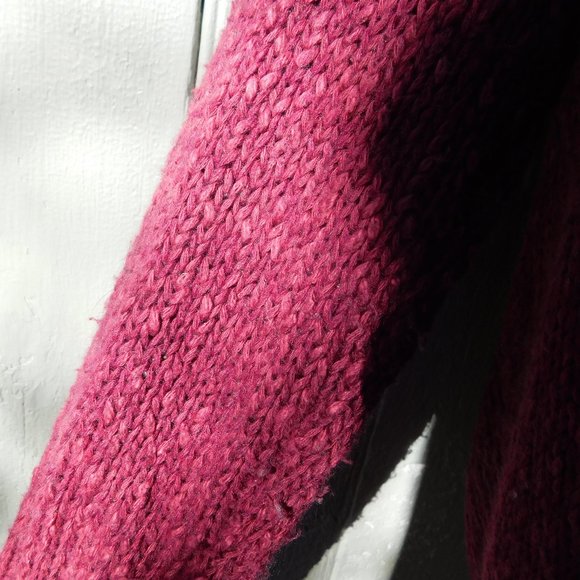 🦔🐾 Forks Girl Raspberry Cardigan🦔🐾 - Picture 9 of 14